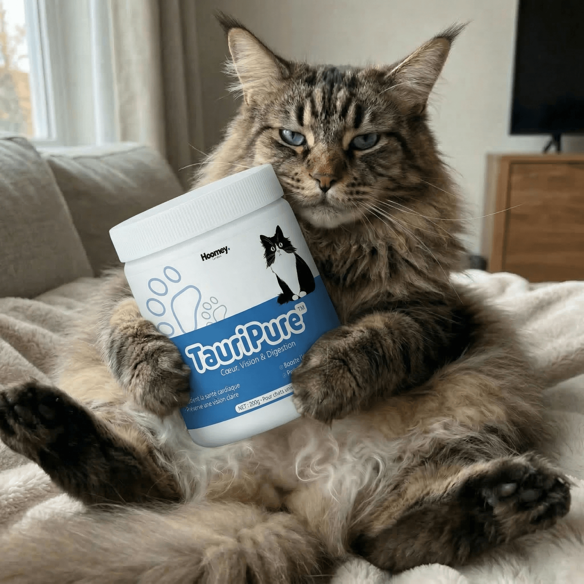 TauriPure™ – Complément de Taurine pour Chat