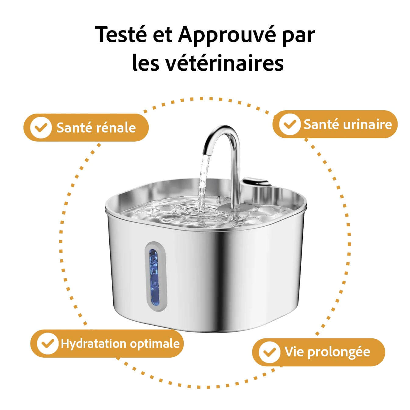 FéliFlow™ – Fontaine à Eau pour chat